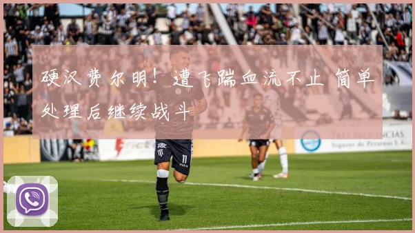 硬汉费尔明!遭飞踹血流不止 简单处理后继续战斗